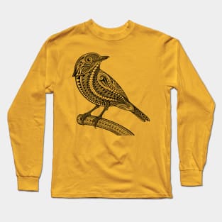 Tribal bird Long Sleeve T-Shirt